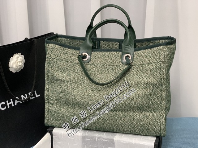 Chanel專櫃經典旅遊購物袋系列女包 香奈兒秋冬新色大號中小號沙灘牛仔帆布包 djc5786
